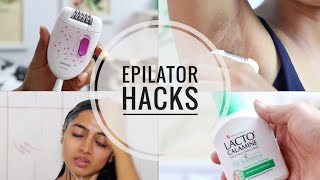 How to Use Epilator  Epilator Hair Removal Hacks  Philips Satinelle Epilator  SuperWowStyle [upl. by Hamburger]