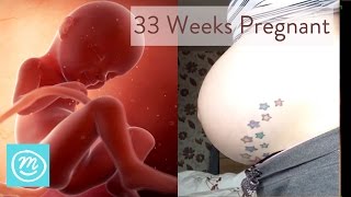 33 Weeks Pregnant What You Need To Know  Channel Mum [upl. by Narf]