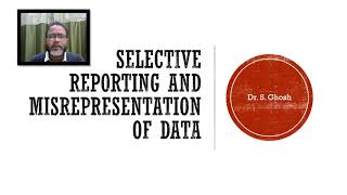 Selective Reporting and Misrepresentation of Data [upl. by Cristabel58]