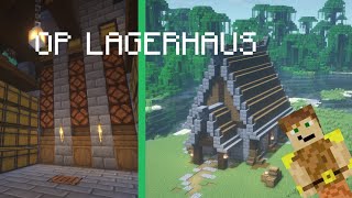 OP LAGERHAUS in Minecraft Survival bauen 220000 Items  Part 1  Minecraft 119 [upl. by Anyahc]