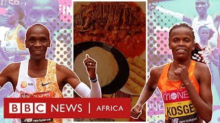 What I eat in a day marathon runner edition  BBC Africa [upl. by Zeus639]