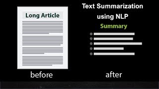 NLP Tutorial 12  Text Summarization using NLP [upl. by Vikki]