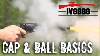 Cap and Ball Revolver Basics [upl. by Inavoj]