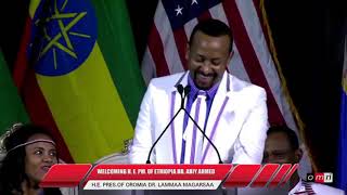 PM Abiy Ahmed speech in Minnesota USA [upl. by Doelling]