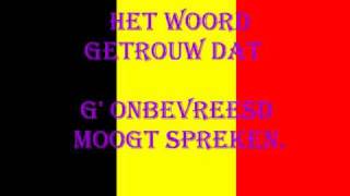 Belgisch volkslied  lyrics [upl. by Genni]