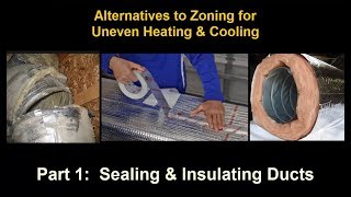 Sealing amp Insulating Ducts [upl. by Adidnac]