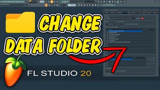 How To Find amp Change Your Data Folder In FL Studio 20 [upl. by O'Shee997]