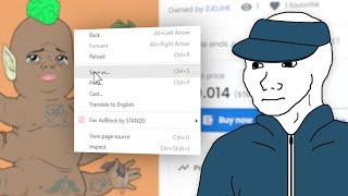 Wojak becomes an NFT screenshotter [upl. by Singhal]