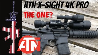 ATN XSight 4K Pro NV Scope  REVIEW [upl. by Teteak]