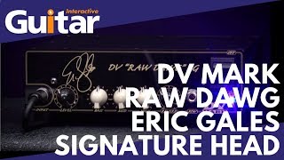 DV Mark Raw Dawg Eric Gales Signature Head  Review [upl. by Asilenna634]