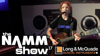 LampM  NAMM 2017 Boss Acoustic Singer Pro Demo [upl. by Enilra]