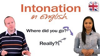 Intonation in English  English Pronunciation Lesson [upl. by Yrebmik]