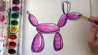 Jeff Koons Inspired Balloon Dog [upl. by Crain833]