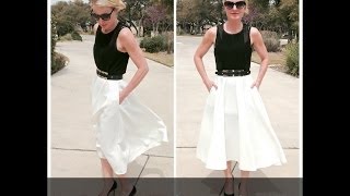 How To Wear Skirts If You Are 40 Or Older [upl. by Hardigg752]