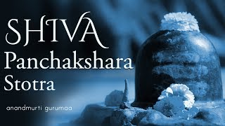 Shiva Panchakshara Stotra  Shiva Stotra  Anandmurti Gurumaa [upl. by Tsirc]