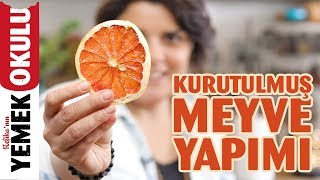 Kurutulmuş Meyve Yapımı  Evde Portakal Greyfurt Mandalina Kurutma  Hiçbir Yerde Olmayan İpuçları [upl. by Bremer]