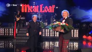 Meat Loaf Medley  Wetten dass extended version including the kisses and some talk [upl. by Aisan]