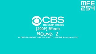 CBS TV Studios 2009 Effects R2 Vs TB2017C IMC135 CJMTFLE QMG177 420TIVE amp Everyone 2⁄25 [upl. by Nesyaj]