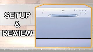 SPT Countertop Dishwasher Setup amp Review  For Small Kitchens [upl. by Quintina]