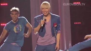 Milan Stankovićs second rehearsal impression at the 2010 Eurovision Song Contest [upl. by Eanom]