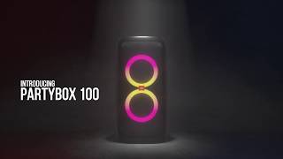 JBL PartyBox 100  Be Loud Be Proud Be Ready To Party [upl. by Poppy]