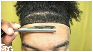 How To Make Your Hairline Straight [upl. by Syned]