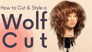 How to Cut and Style a Wolf Cut [upl. by Gasparo]