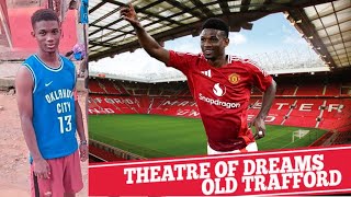 From Street Football in Abidjan Ivory Coast to A Star At the Theater of Dreams Amad Diallo [upl. by Nilrac]