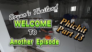 New house build in Phichit Thailand part 13 [upl. by Keemahs]