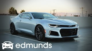 2018 Chevrolet Camaro ZL1 Model Review  Edmunds [upl. by Wernda]