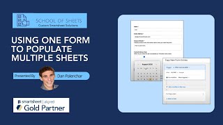 Using One Form to Populate Multiple Sheets in Smartsheet  Smartsheet Tutorial [upl. by Thais110]