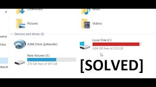 3 Easy Ways to Free Hard Disk Space on Windows Automatically Full Drive C SOLVED [upl. by Aidyl]