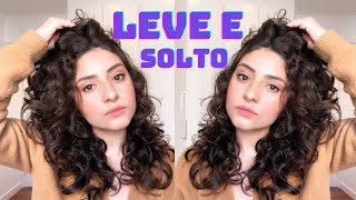 CREMES FINALIZADORES LEVES PARA CABELO ONDULADO 2A 2B 2C [upl. by Nwahsyd]