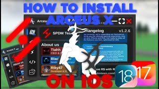 How to download Arceus X on IOS [upl. by Rebmyk]