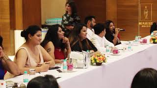 MS Plus Size Indias Prestigious Beauty Pageant I Delhi Audition Part3  Plus Size Fashion Show [upl. by Deerdre]