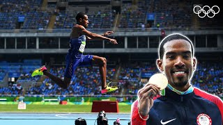 Evolution of the Men’s TRIPLE JUMP at the Olympics [upl. by Bobbye]