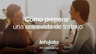 Webinar InfoJobs  Cómo preparar una entrevista de trabajo [upl. by Jepum]