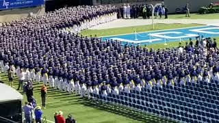 2018 USAFA Graduation March On [upl. by Udale]