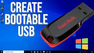 How to Install Rufus  How to use Rufus to Create Bootable USB drive Windows 10 [upl. by Rufe]