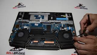 How to Disassemble HP Pavilion Gaming 15 dk0055nr Laptop [upl. by Irol868]