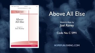 Above All Else  Joel Raney [upl. by Nera131]