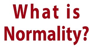 What is Normality   Chemistry Online Guru [upl. by Eiblehs395]