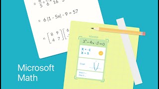 Microsoft Math Solver [upl. by Hairahcaz]