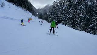 Bansko piste 5 to 1 official opening day [upl. by Kayley885]