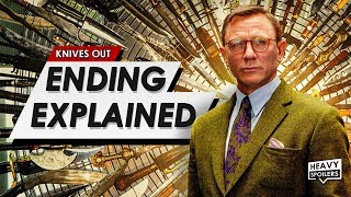 Knives Out Twist Ending Explained  Full Movie Breakdown amp Spoiler Talk Review [upl. by Atsev]