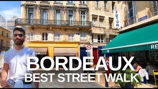 4K Virtual walking video of Bordeaux France 4k I Most beautiful city in France [upl. by Nageam]