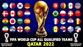 FIFA World Cup 2022 All Qualified Teams [upl. by Brantley]