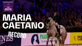 Maria Caetano amp Coroado Record Breaking Performance  FEI Dressage World Cup™ [upl. by Jr]