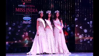 fbb Colors Femina Miss India 2017 Crowning Moment [upl. by Xad]