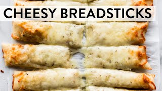 Cheesy Breadsticks  Sallys Baking Recipes [upl. by Iahs941]